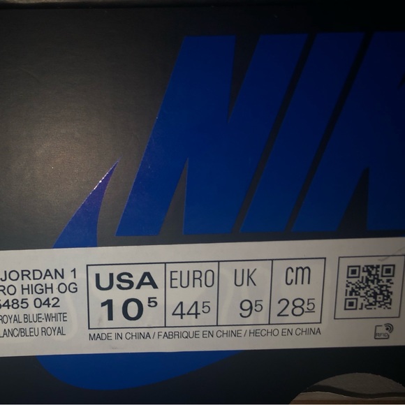 Jordan 1 royal reimagined - Picture 3 of 5